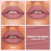 TNW The Natural Wash Comfy Matte Liquid Lipstick, Weightless & Hydrating - 03 Perfect Scandal (3 ml)