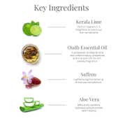 Forest Essentials Lime Saffron & Oudh Body Mist (130 ml)