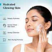 Pilgrim Korean Rice Water Hydra Glow Gel Face Wash (150 ml)