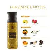 AJMAL Aurum and Sacred Love with Wisal Deodorant Spray - Pack of 3 (200ml Each)