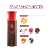 AJMAL Aurum and Sacred Love with Wisal Deodorant Spray - Pack of 3 (200ml Each)