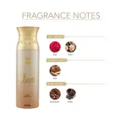 AJMAL Aurum and Sacred Love with Wisal Deodorant Spray - Pack of 3 (200ml Each)