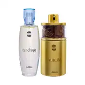 AJMAL Raindrops Eau De Parfum And Aurum Eau De Parfum (2Pc)