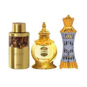 Ajmal Aurum + Mukhallat + Mizyaan CP Minis Pack of 3 Combo