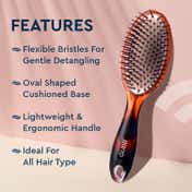 GUBB Oval Cushioned Hair Brush - Large (140 g)