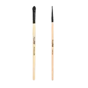 Allure Classic Eye Liner Brush & Eye Applicator Combo - (2Pcs)
