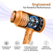 Protouch AirZ 3-in-1 Power Hair Dryer- Orange