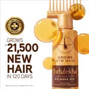 Indulekha Bringha Hair Oil with 11 Herbs Ayurvedic Hair Oil for Hair Growth (100 ml)