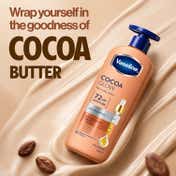 Vaseline Cocoa Glow Serum in Lotion With 100% Pure Cocoa Body Lotion For Dry Skin (600 ml)