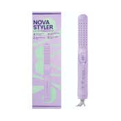 Heatwave Nova Styler 3-in-1 Hair Straightener & Curler - Lavender