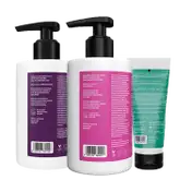 Arata Advanced Curl Care Hair Shampoo, Conditioner & Leave-In Conditioner (3Pcs)