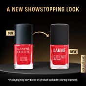 Lakme Glitterati Collection Nail Paint for High Glam - Fireball (12 ml)