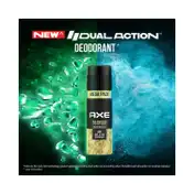 AXE Gold Temptation 48H Dual Action Technology Deodorant Body Spray For Men (215ml)