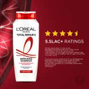 L'Oreal Paris Total Repair 5 Repairing Shampoo with Keratin XS (340ml)