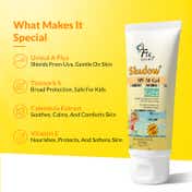 Fixderma Shadow Sunscreen Gel SPF 50 PA+++ for Kids (75 g)