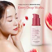 The Face Shop Collagen & Pomegranate Serum with Hyaluronic Acid - #1 Collagen Korean Serum (30 ml)