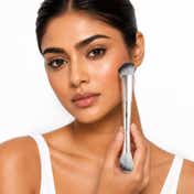 PAC SDE 04 Dual Ended Contour & Blush Brush - Ergonomic Design Ultra Soft Bristles Vegan (1 pc)