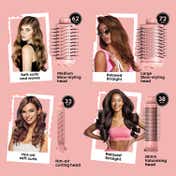 Alan Truman Big Volumiser Set - Pastel Pink (5 pcs)