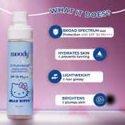 Moody 7D Hydroburst Hybrid Water Sunscreen Mist SPF 50 (110 ml)
