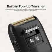 VGR V-353 Foil Shaver for Men with Pop-Up Trimmer 60Min Runtime 2-Year Warranty - Black
