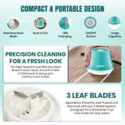 VGR V-810 Lint Remover for Clothes Stainless Steel Mesh 50-Minute Runtime 400mAh Battery
