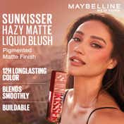 Maybelline New York Sunkisser Hazy Matte Blush 12H Sunkissed Cheeks - Hot Pink Summer (4.7 ml)