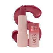 Swiss Beauty Stay All Day Lipstick with Vitamin E & Shea Butter - 3 Chirpy (4 g)