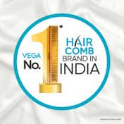 Vega Shampoo Comb for for Gentle Hair Wash, Smooth, Frizz-Free Hair (HMBC-406)