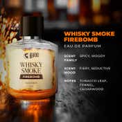 Beardo Whisky Smoke Firebomb Strong & Long Lasting Eau De Parfum (50 ml)
