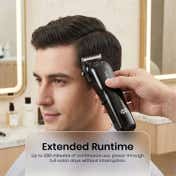 VGR VL-118 Professional Hair Clipper for Salon with Stainless Steel Blade 2000mAh Battery