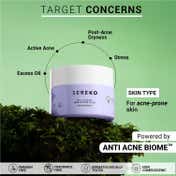 Sereko Anti Acne Moisturiser with Zinc PCA and Lactic Acid for Oil Control and Redness (50 ml)