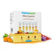 Mamaearth Ubtan Facial Kit With Turmeric & Saffron For Glowing Skin (60g)