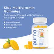 Purna Gummies Kids Multivitamin Gummies for Growth Immunity and Health (30 pcs)