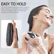 Bronson Professional Silicone Exfoliating Body Scrubber Bath Brush