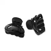 Basicare Mini Claw Clip - Black, Brown (2 Pcs)