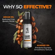 Beardo Hair Serum With Argan Oil (50 ml) Combo Pack of 2