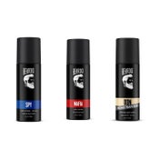 Beardo Body Spray Combo - SPY, MAFIA & Don (120ml x 3)