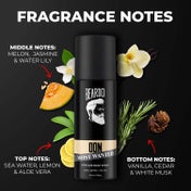 Beardo Body Spray Combo - SPY, MAFIA & Don (120ml x 3)