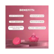 Beautiliss Professional Scalp Massager & Shampoo Brush