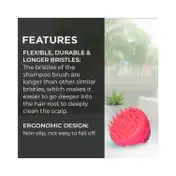 Beautiliss Professional Scalp Massager & Shampoo Brush