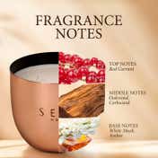 Seva Home Heirloom Classic Berries Rose Gold Candle