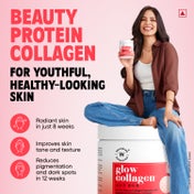 Wellbeing Nutrition Glow Collagen Peptides Reduces Pigmentation Tropical Bliss Flavor (250 g)