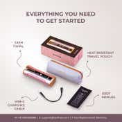 Tash Hair Twirl Automatic Cordless Hair Curler - Blush (1 Pcs)