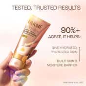 Lakme Peach Milk SPF 50 Sunscreen Moisturiser with 2% Pro-Ceramides & Peptides (100 g)