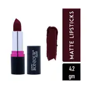 Bonjour Paris Silk Matte Lipstick - Dark Burgundy (4.2 g)