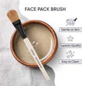 Vega Face Pack Brush for Applying Cream, Gel, Clay Mask for Men & Women (HV-27)