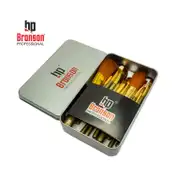 Bronson Professional Mini Makeup Brush Set with Storage Box (12 pcs)