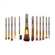 Bronson Professional Mini Makeup Brush Set with Storage Box (12 pcs)