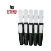 Bronson Professional Crocodile Hair Clip Set (5 pcs)