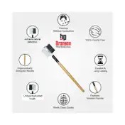 Bronson Professional Eyebrow Brush (1 pc)